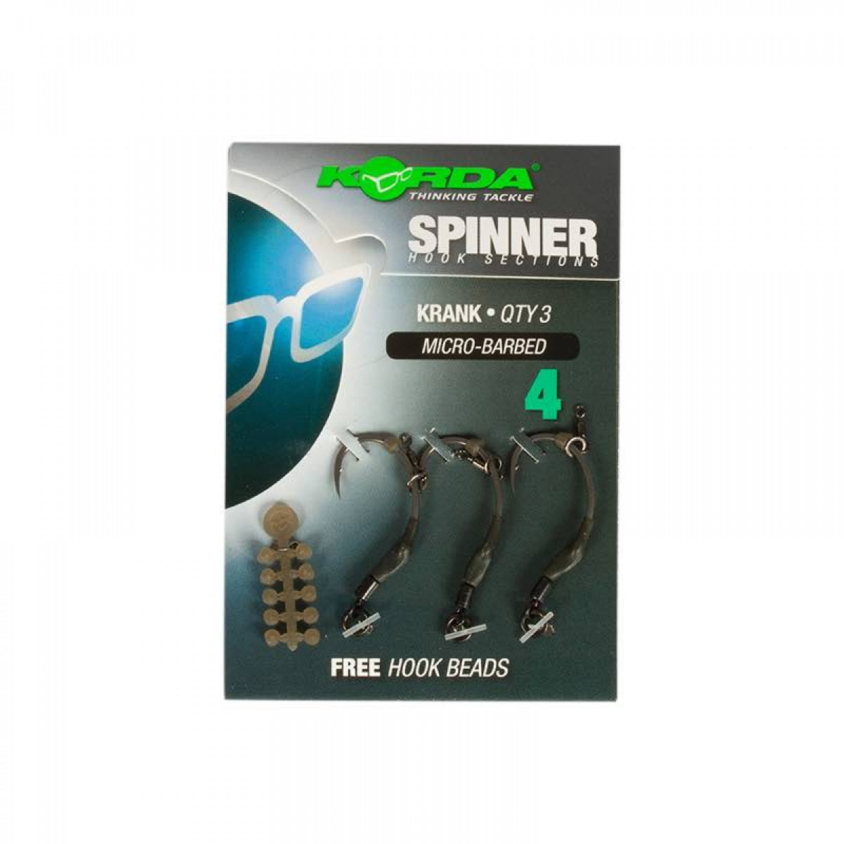 Haki zamontowany Korda Spinner Krank