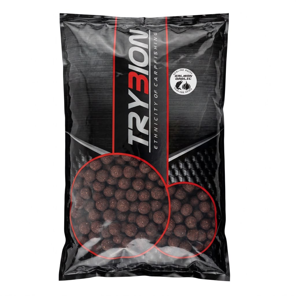 Torba Trybion Boilies Łosoś Garlic 4 kg - 18 mm