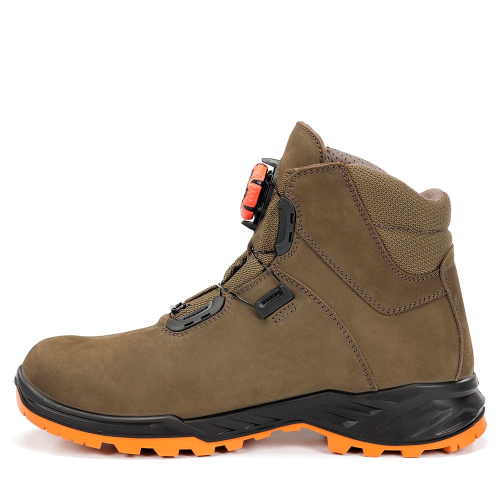 Botas Chiruca Cares Boa Hi Vis 08 Gore-Tex Verde y Naranja - Tienda Carpfishing