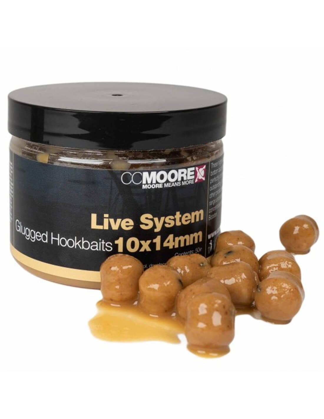 Glugged Hookbaits Dumbells Ccmoore Live System 10x15 mm - Tienda Carpfishing