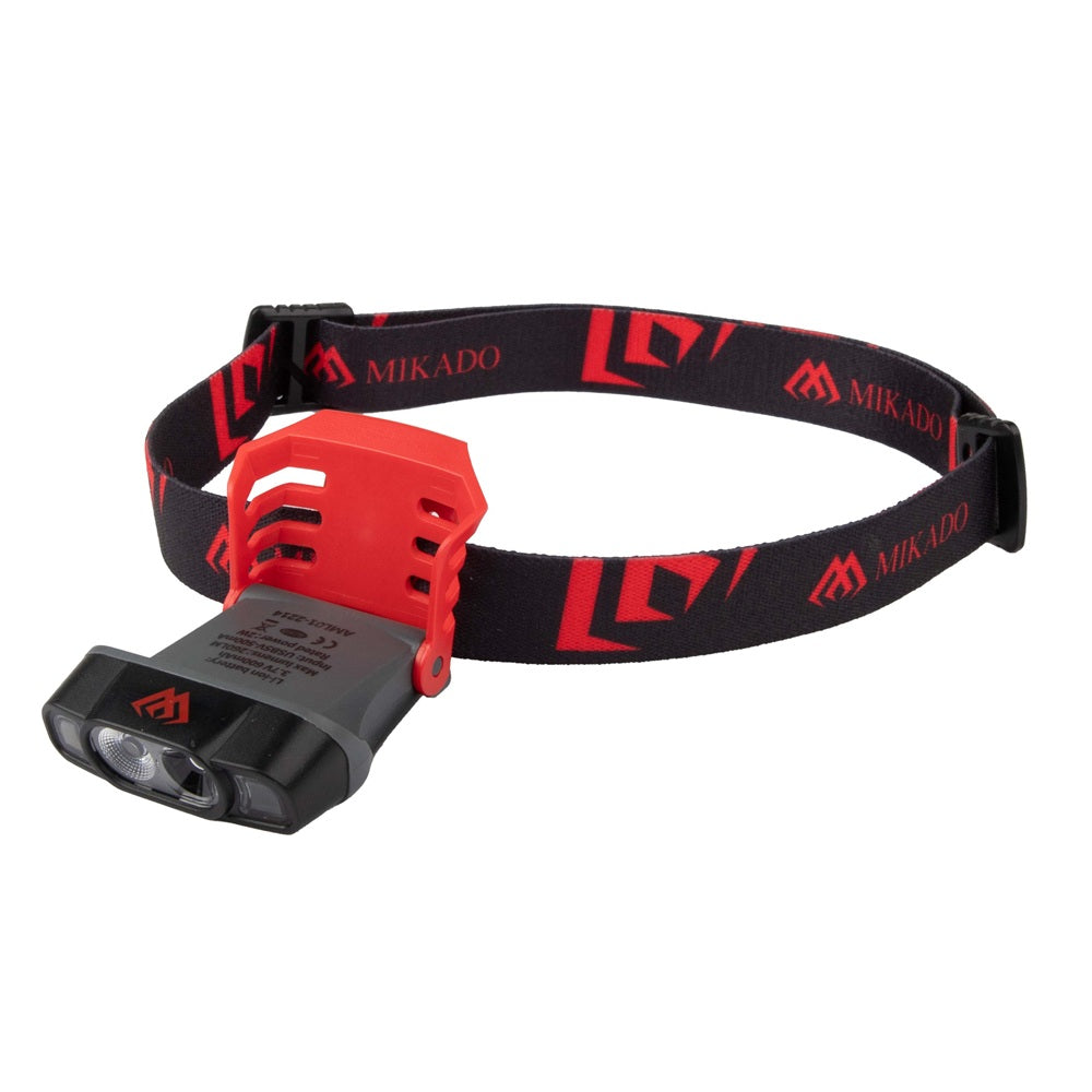 Latarka czołowa Mikado z uniwersalnym klipsem