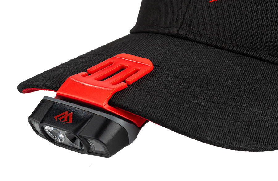 Latarka czołowa Mikado z uniwersalnym klipsem