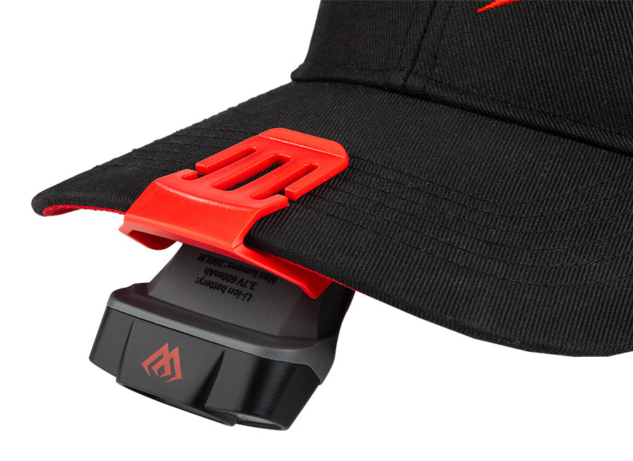 Latarka czołowa Mikado z uniwersalnym klipsem