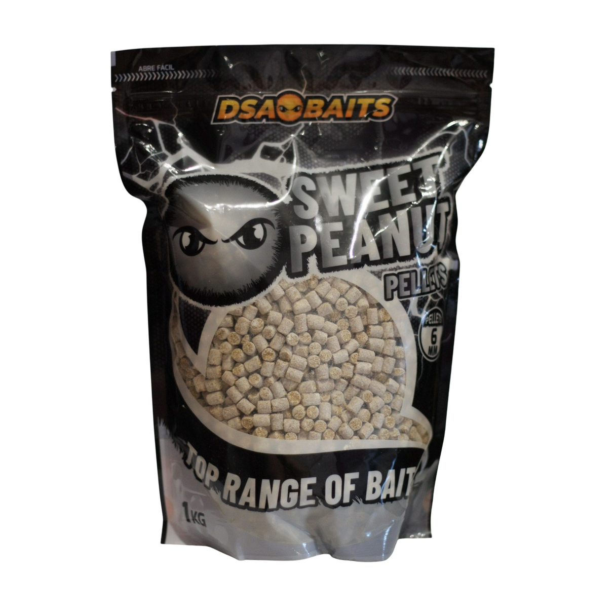 Pellet DSA Baits Top Range Sweet Peanut 6mm