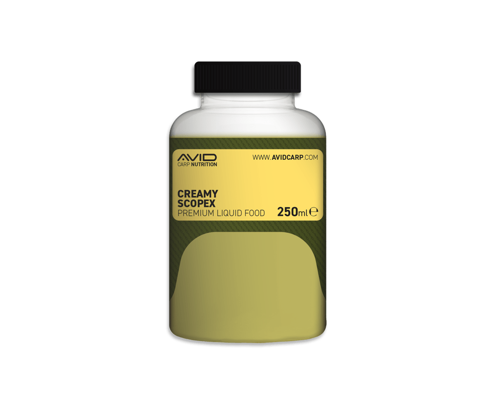 Aditivo Líquido Avid Carp Creamy Scopex 250 ml - Tienda Carpfishing