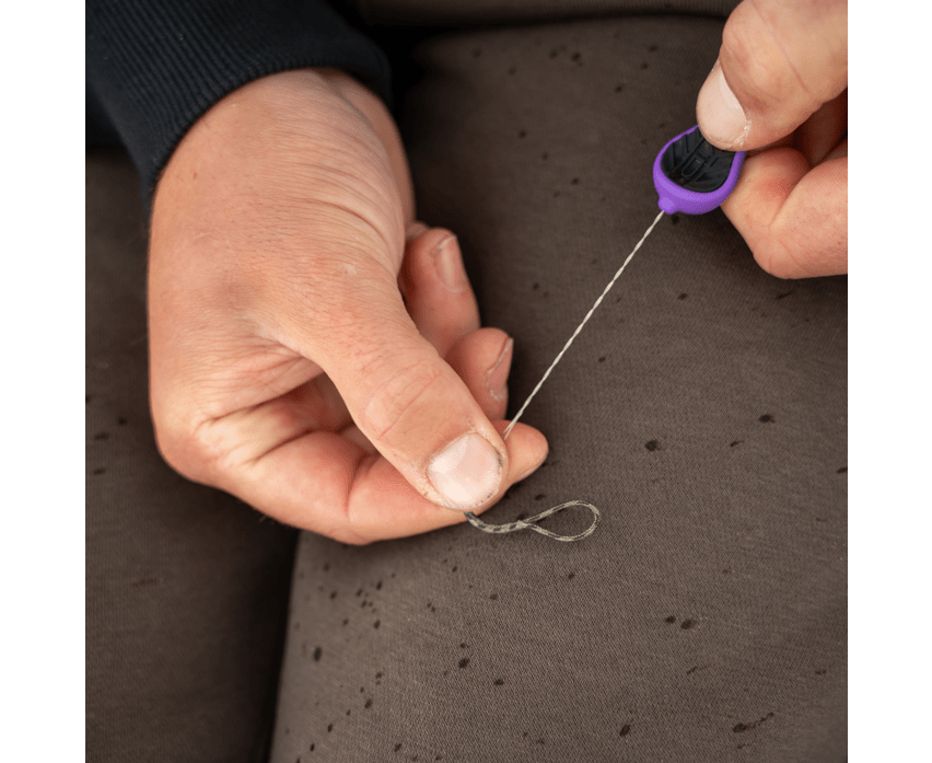 Aguja Avid Carp Quick - Splice Re - Rig Morada - Tienda Carpfishing