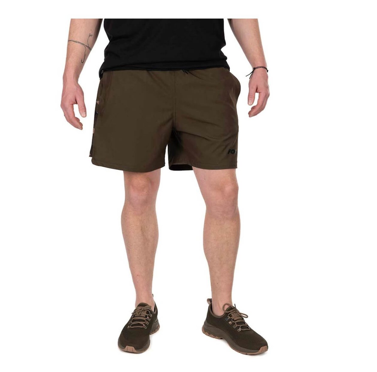 Bañador Fox Swim LW Khaki/Camo - Tienda Carpfishing