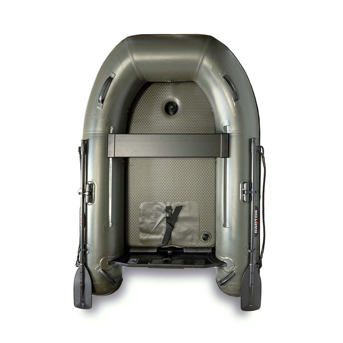 Barca Raptor 230 X - Wide Verde con suelo de aluminio - Tienda Carpfishing