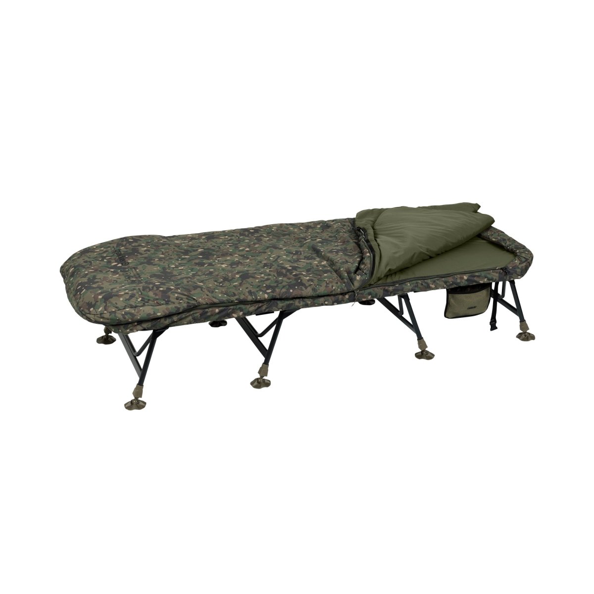 Bed Chair con saco de dormir Trakker Levelite ELS - MF - Tienda Carpfishing