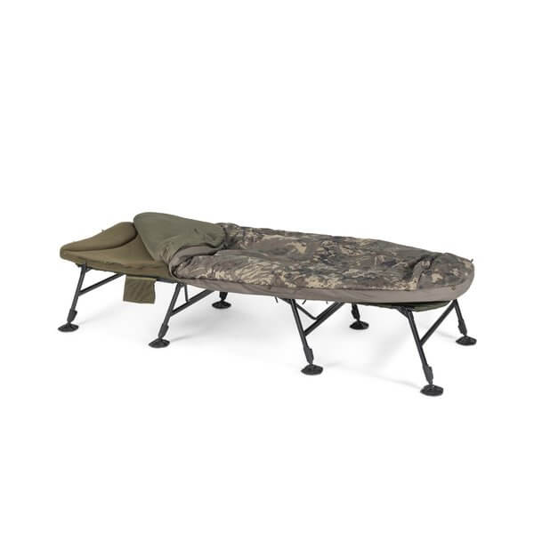 Bed Chair Nash Indulgence HD40 System Camo Emperor 8 patas - Tienda Carpfishing