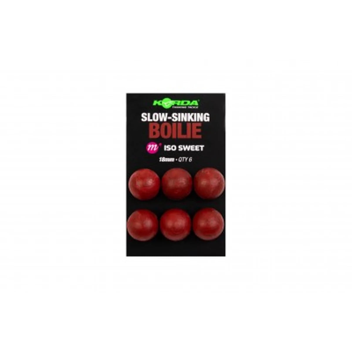 Boilies Slow Sinking Korda ISO Sweet 15 mm - Tienda Carpfishing