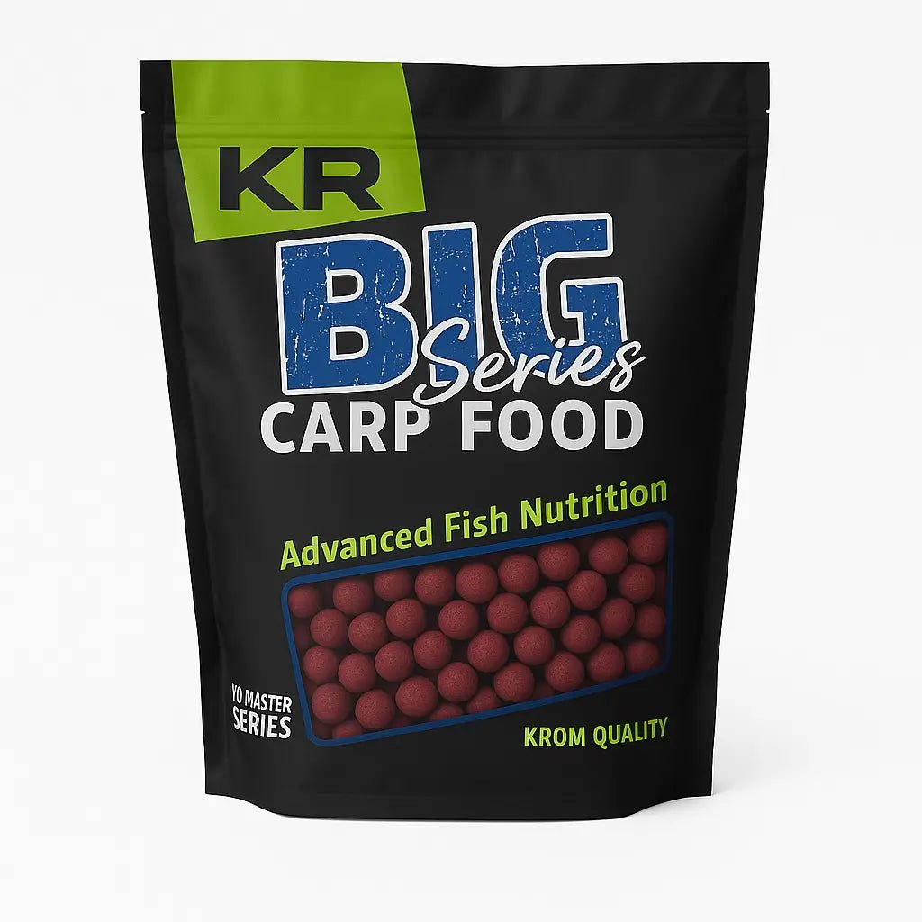 Boilies Solubles Krom Quality KR100 Krill & Garlic 12 mm 2,5KG - Tienda Carpfishing