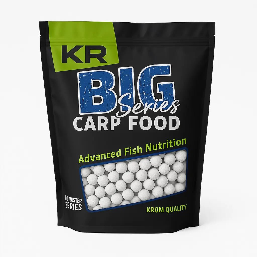 Boilies Solubles Krom Quality KR200 White Boom 16 mm 2,5KG - Tienda Carpfishing