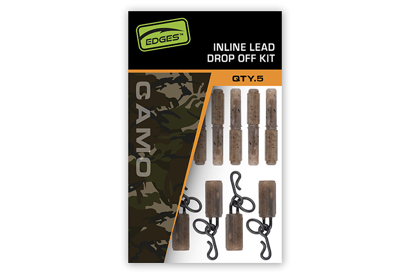 Plomo Fox Edges Camo Inline Lead Drop Off Kit