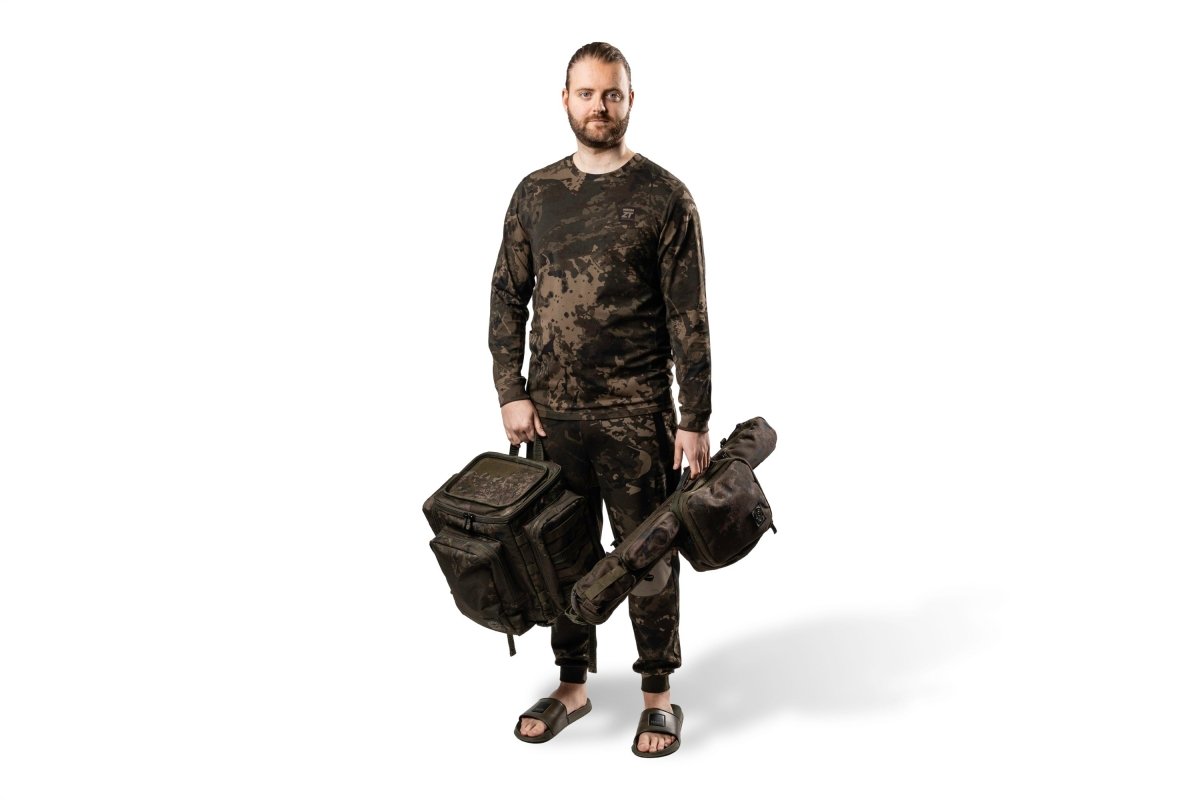 Camiseta Nash ZT Lite Luxe Camo manga larga - Tienda Carpfishing