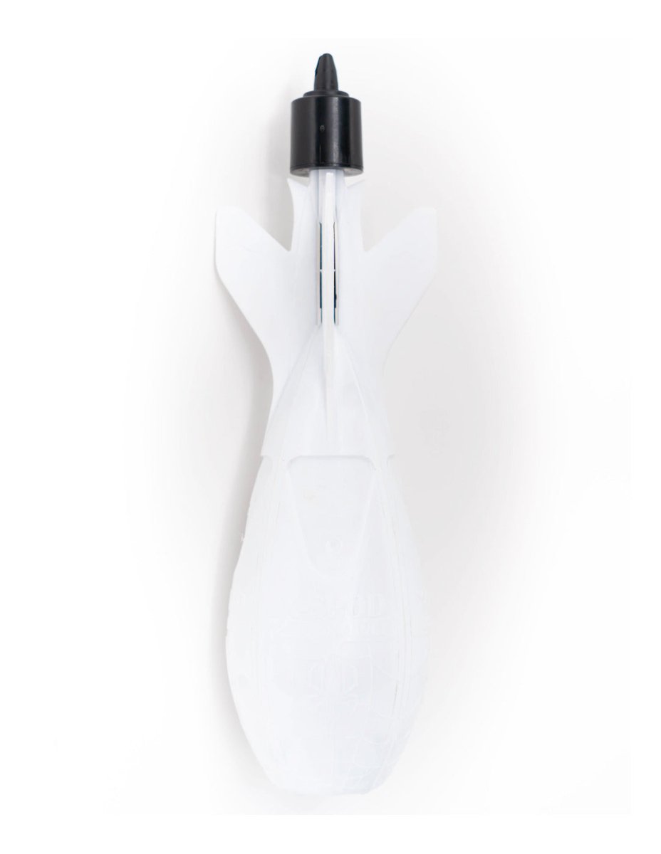 Cohete cebador Wolf Blanco grande - Tienda Carpfishing