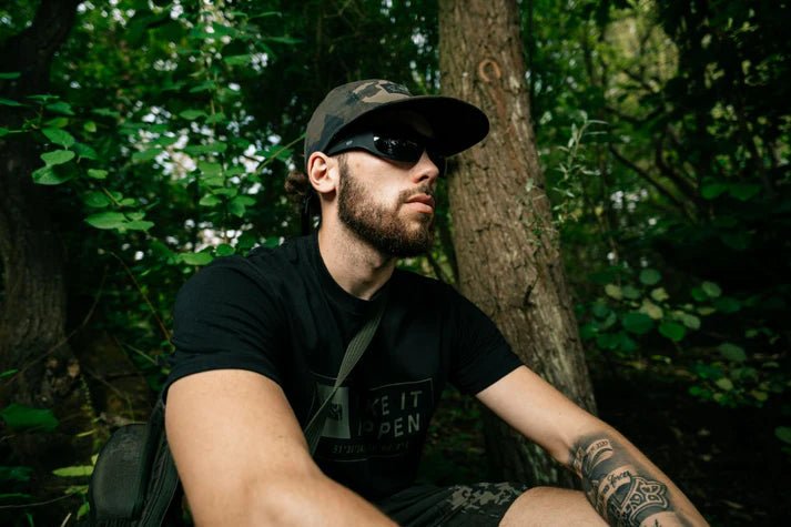 Gafas de sol polarizadas Nash Make It Happen Flexi Wrap Gris Ahumado - Tienda Carpfishing