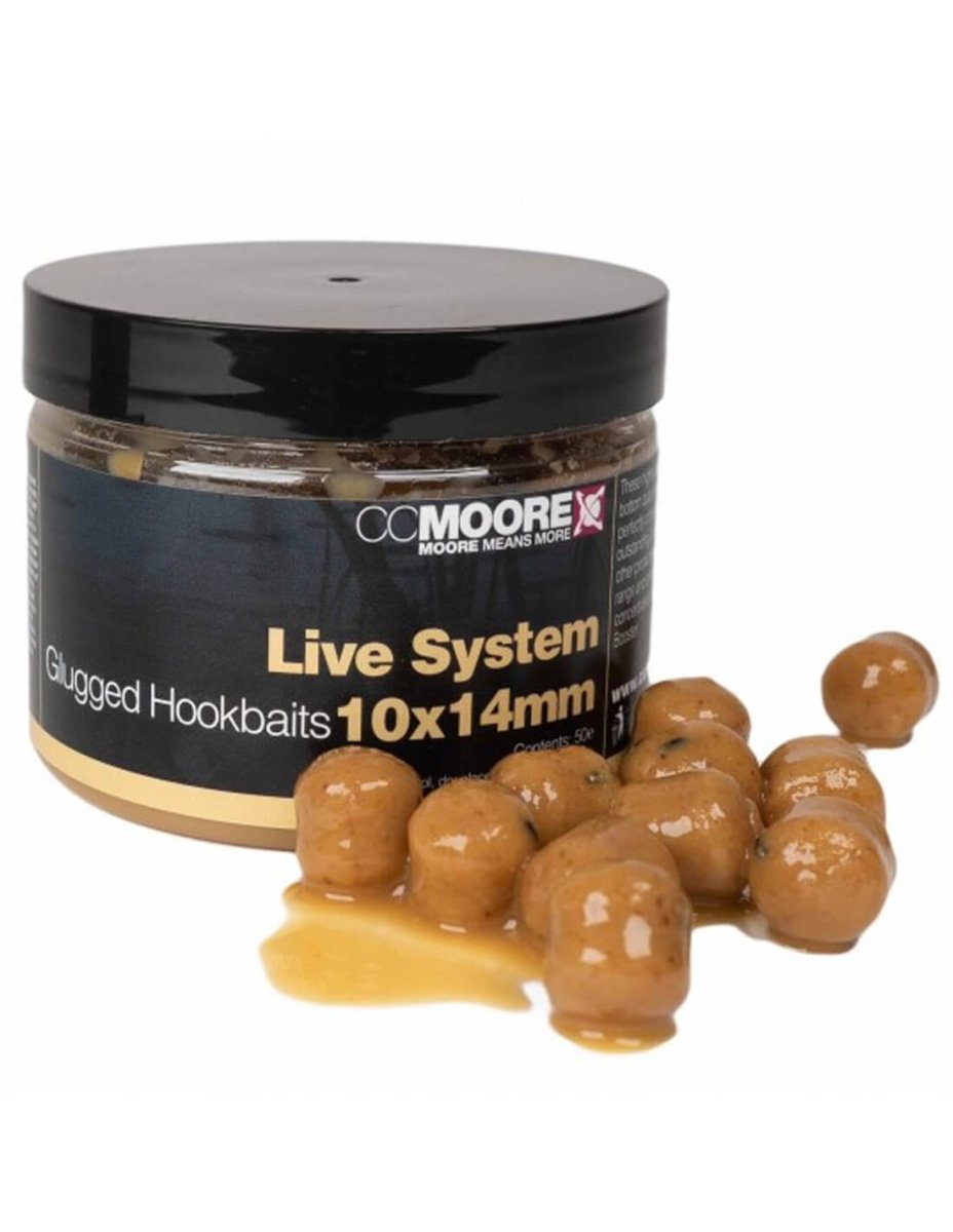 Glugged Hook Baits Dumbells Ccmoore Live System 10x15 mm - Tienda Carpfishing