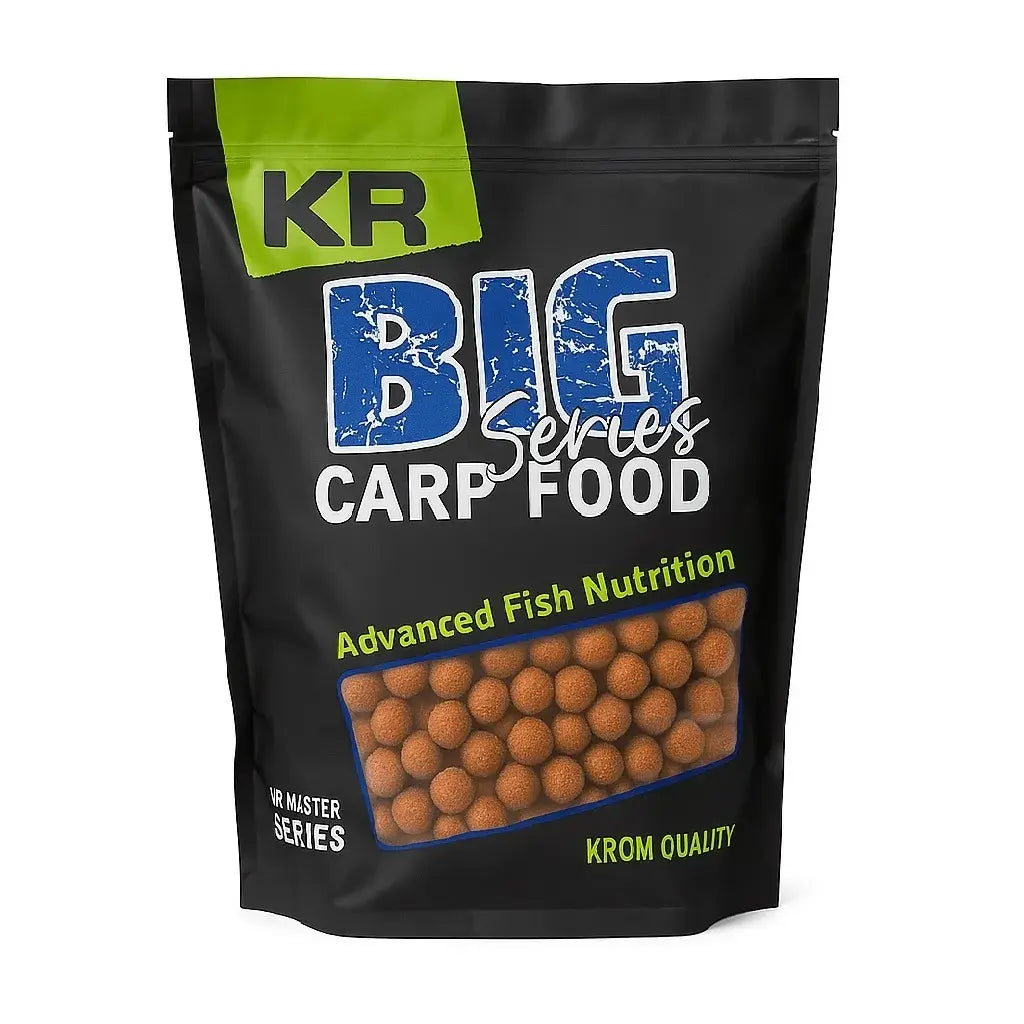 Boilies Rozpuszczalny Krom Quality KR300 LiverBerry 12/16 mm 2,5 kg