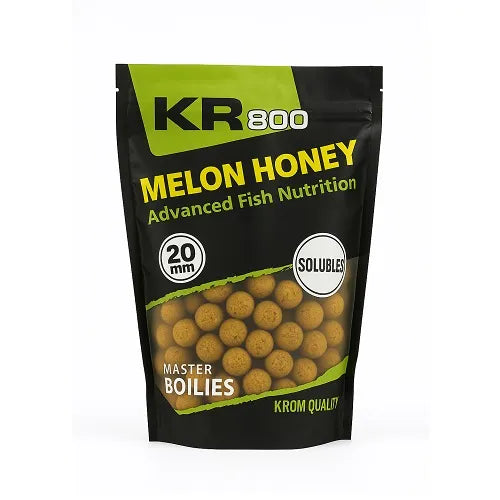 Boilies Rozpuszczalny Krom Quality KR800 Melon Honey 20mm 800G