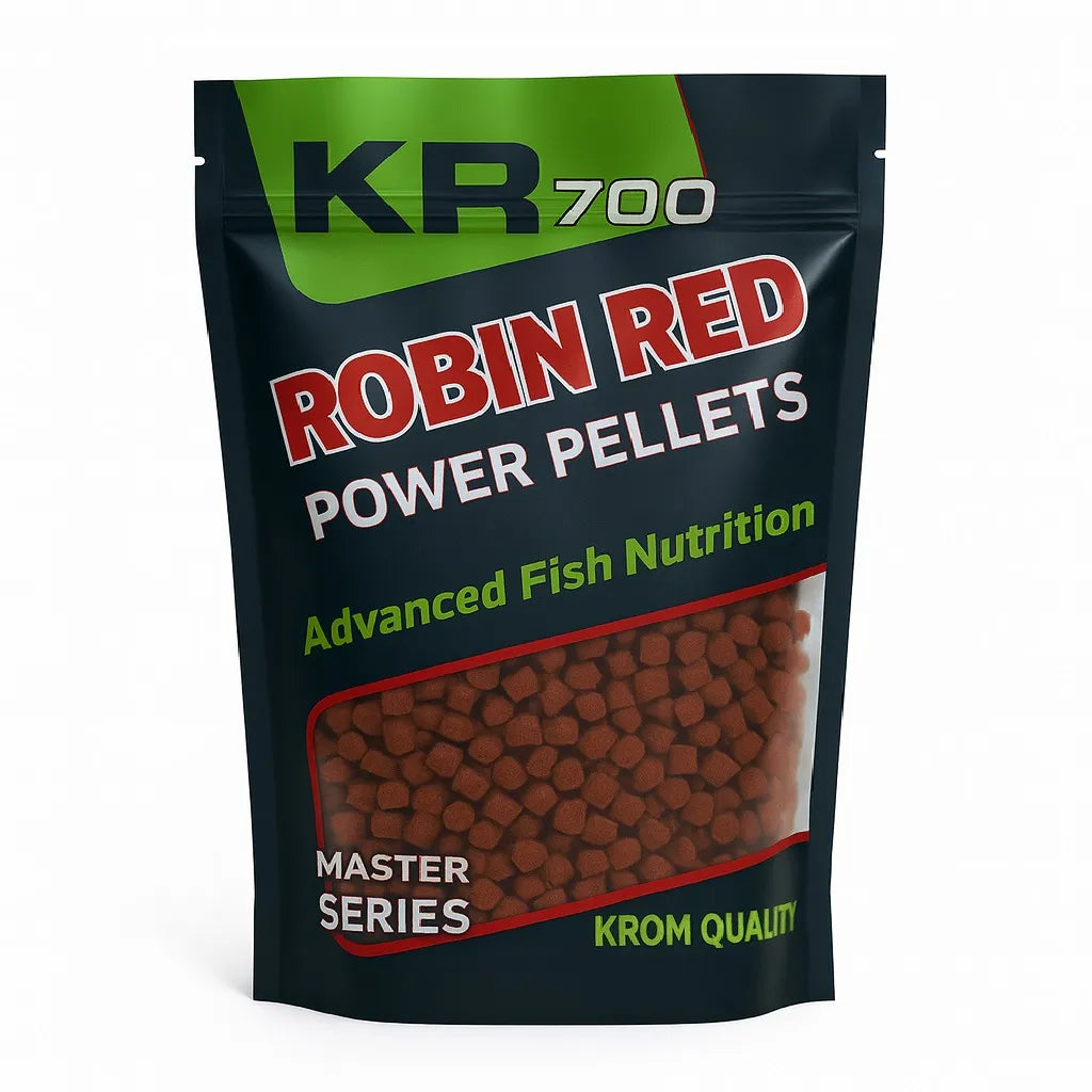 Pellets Krom Quality KR700 moc Robin Red 8MM 800G