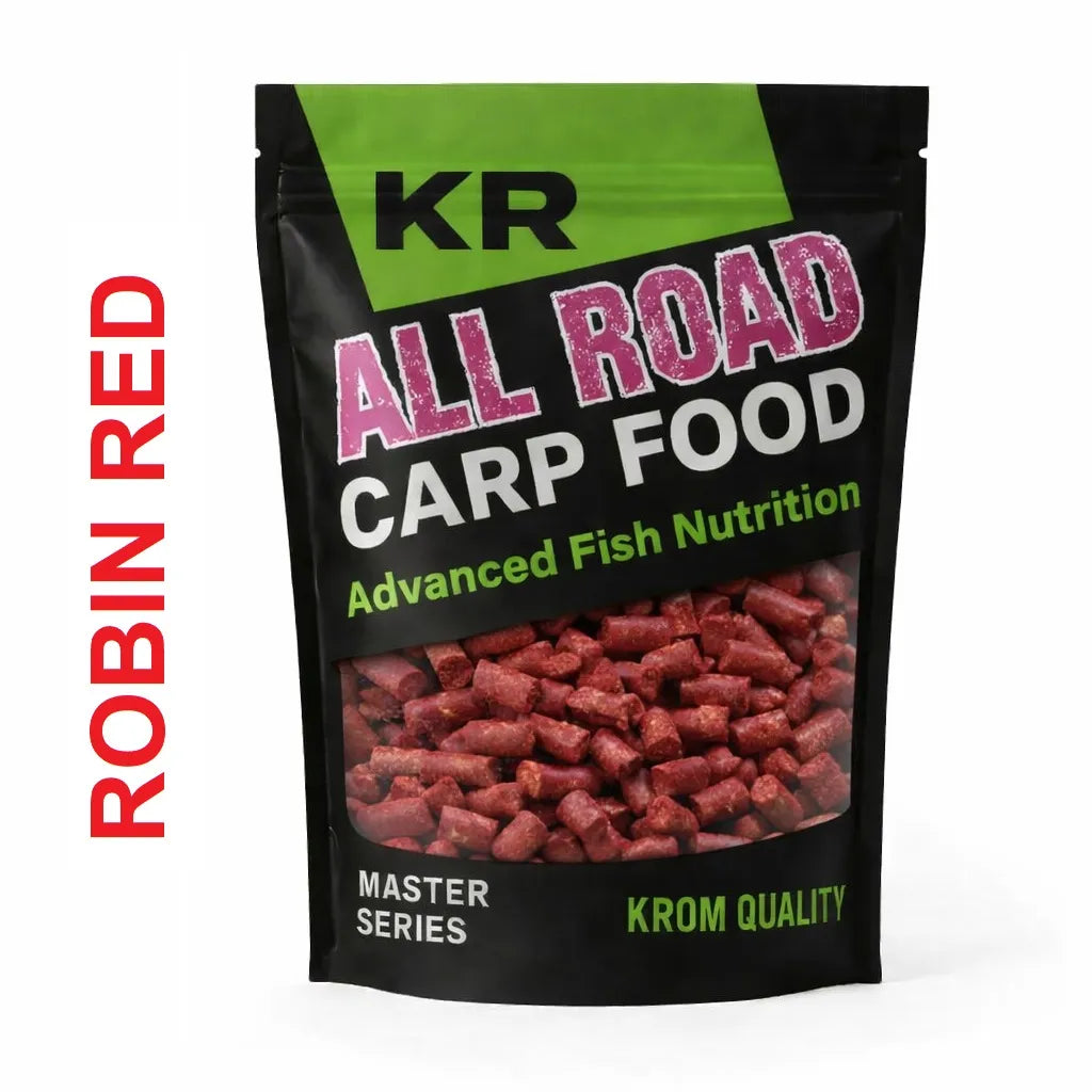 Pellets Krom Quality All Road moc Robin Red 8MM 800G
