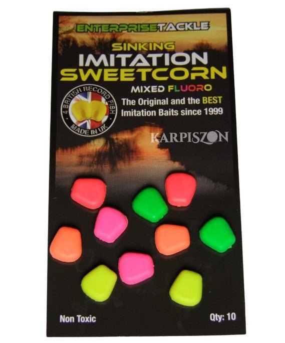 Maiz Enterprise Sinking Sweetcorn Colores Mixtos Fluor - Tienda Carpfishing