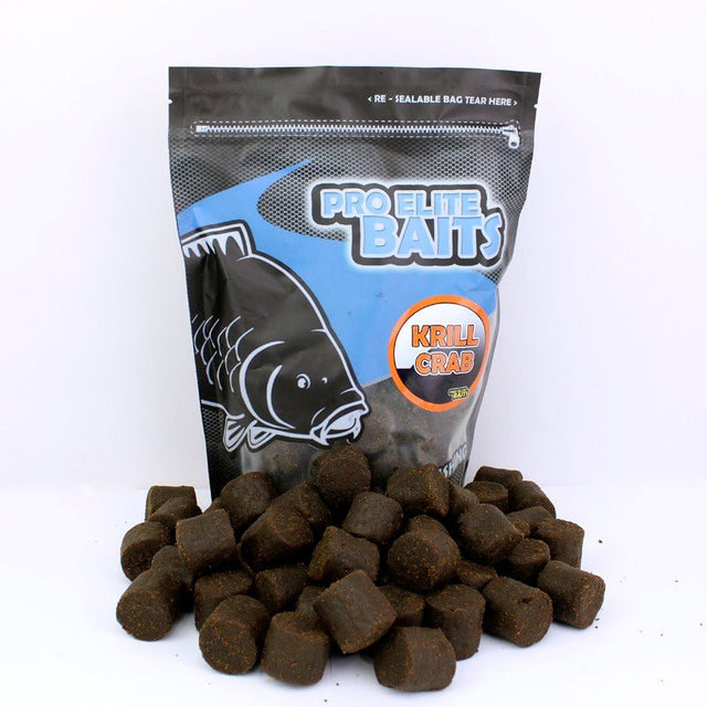 Pellets Pro Elite Baits Krill Crab 28 mm - Tienda Carpfishing