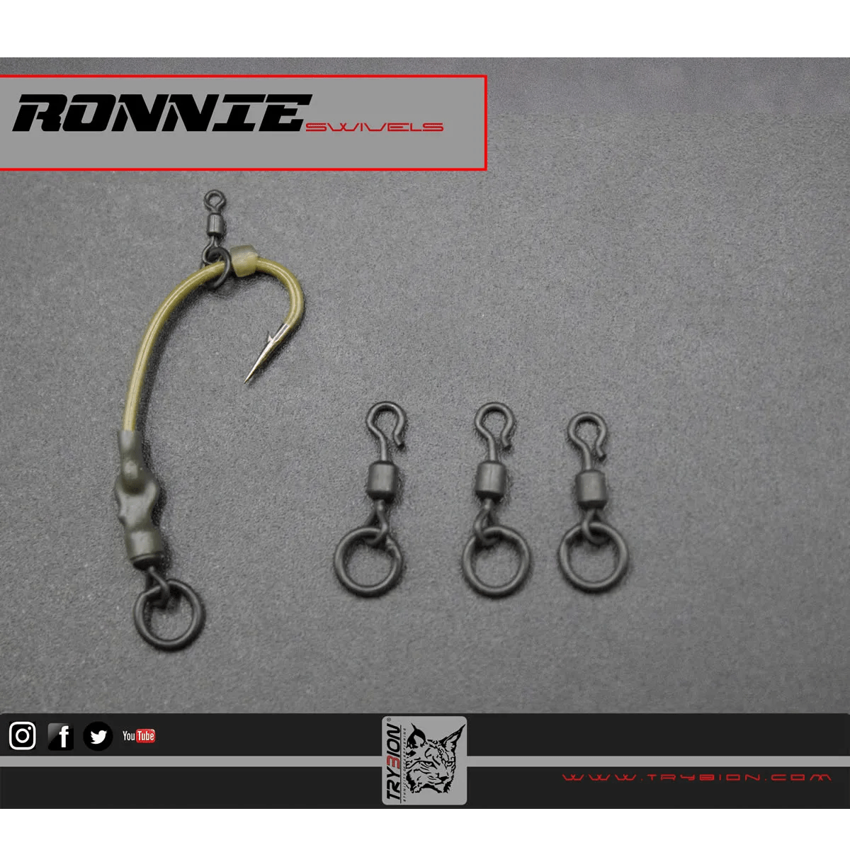 Ronnie Swivell Ring Trybion Talla 7 - Tienda Carpfishing