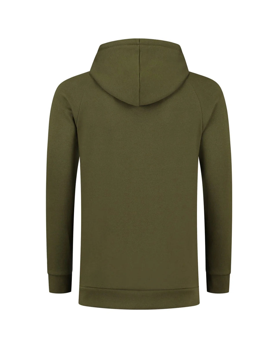 Sudadera Korda Kore Zip Pro Verde con capucha - Tienda Carpfishing