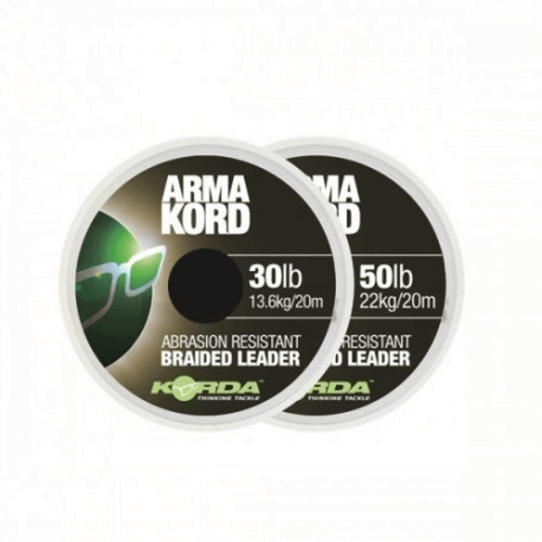 Trenzado Korda Arma Kord Marrón 20 m - Tienda Carpfishing