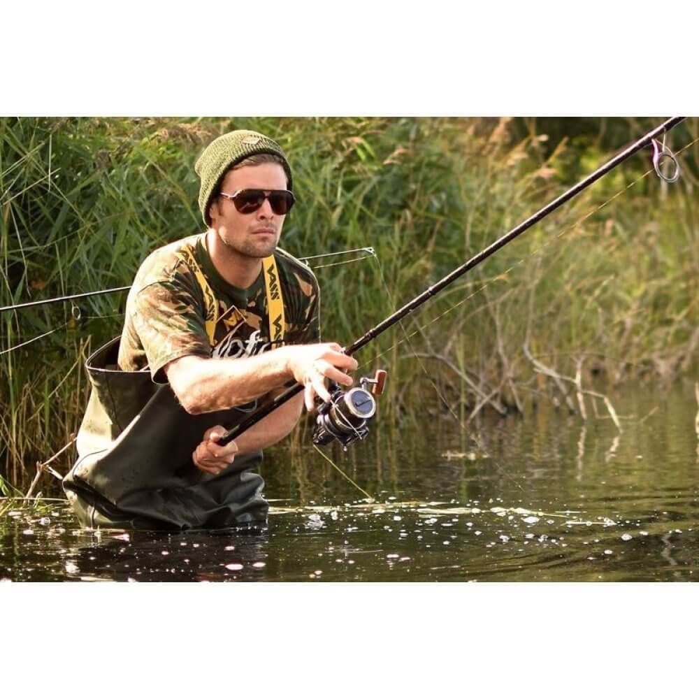 Vadeador Vass Tex 700E Nova Chest Verde - Tienda Carpfishing