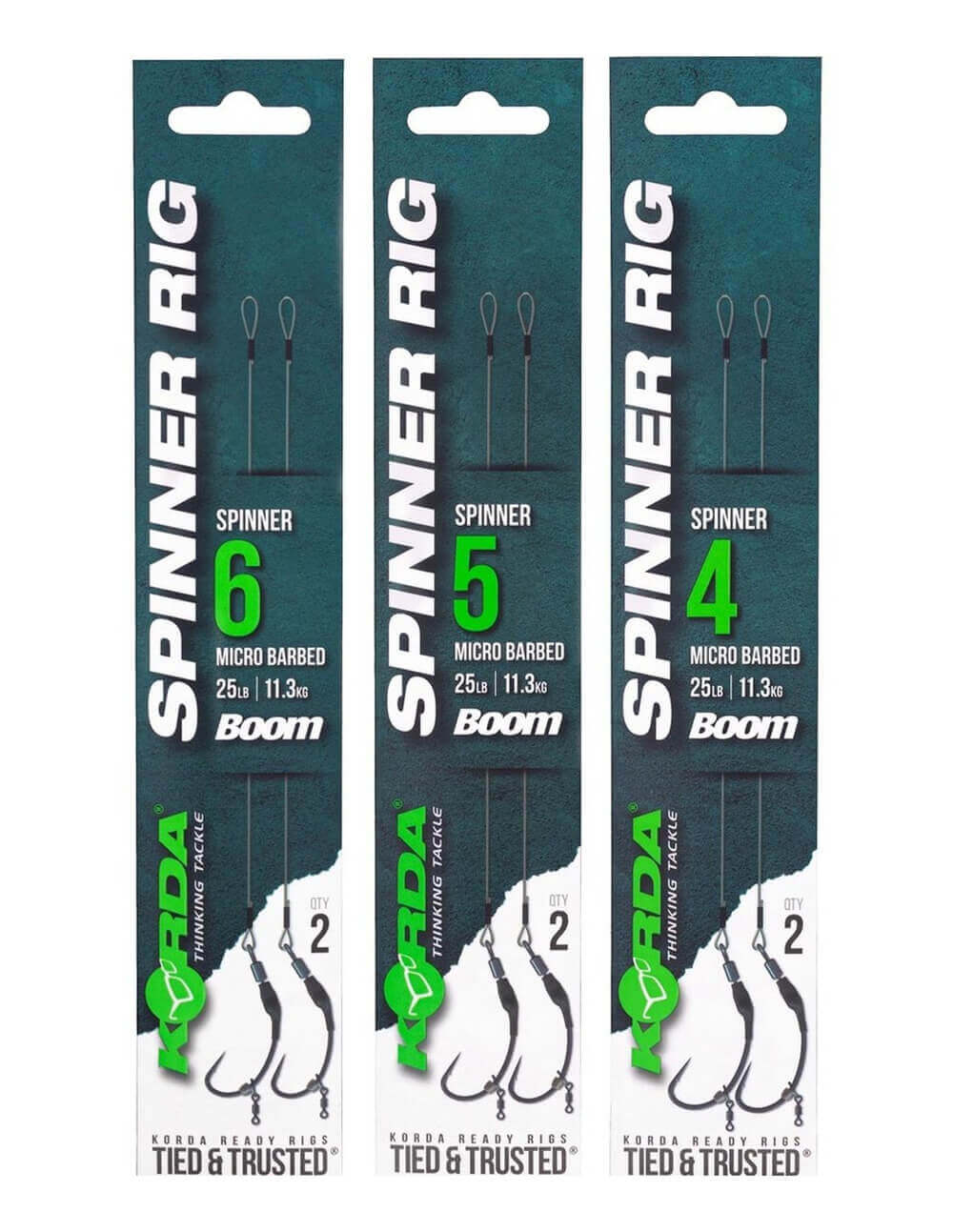 Anzuelos montados Korda Spinner Rig 2