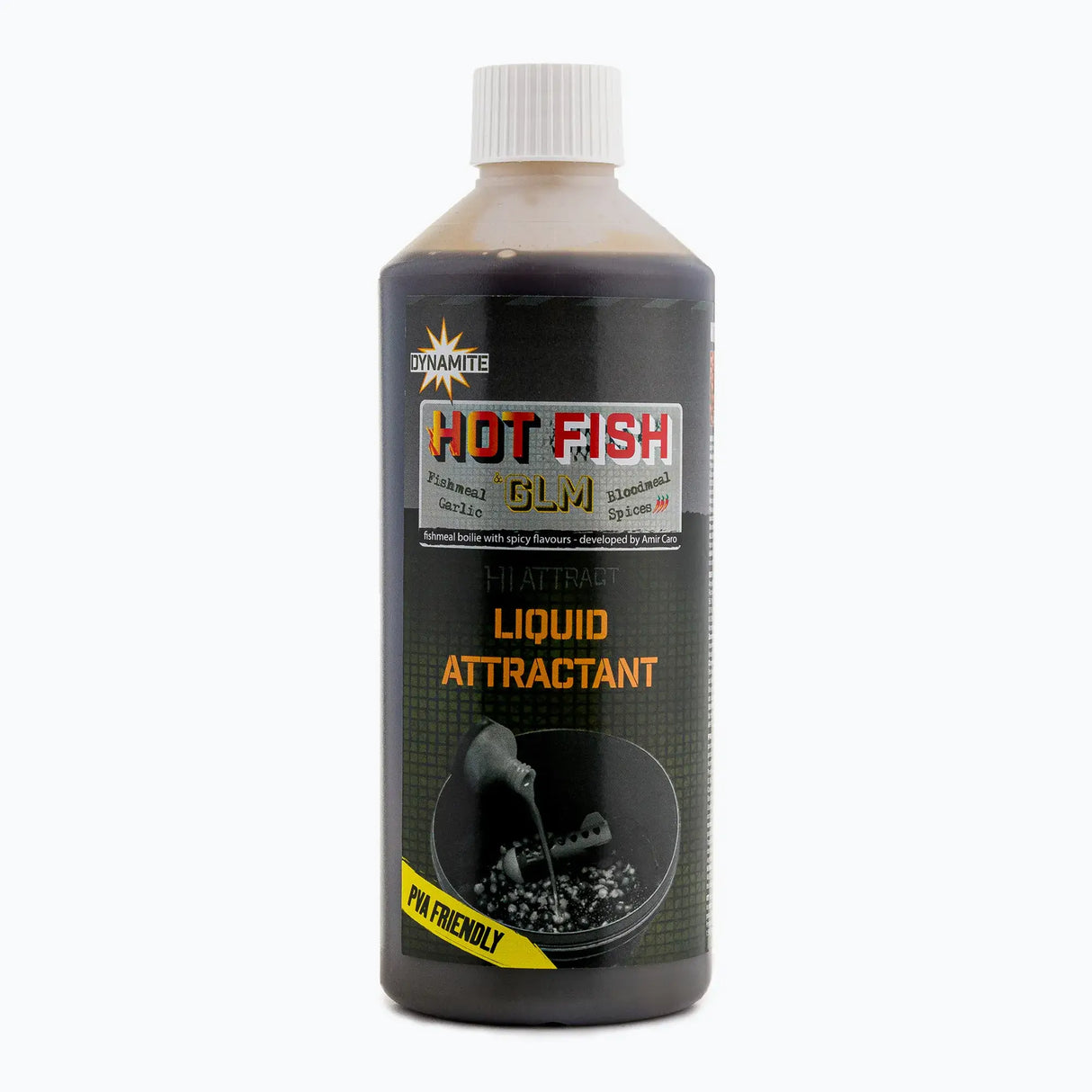 Liquido Dynamite Baits Big Fish Hot Fish GLM 300 ml