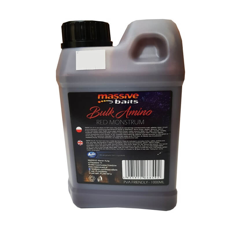 Remojo Massive Baits Bulk Amino Red Monstrum 1000 ml