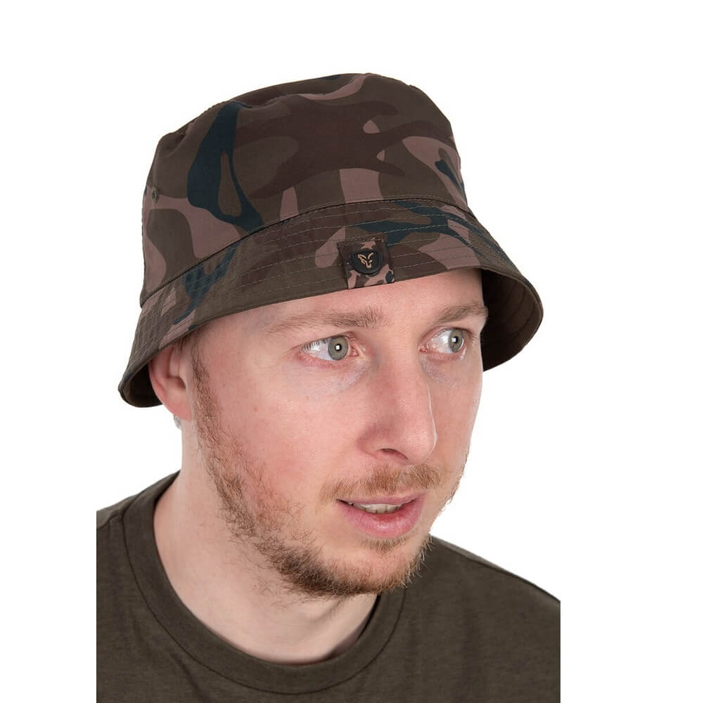 Sombrero Reversible Fox Camo Verde