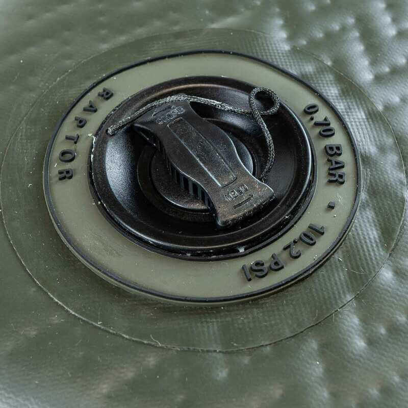 Barca Raptor 200 X - Wide Verde con suelo de aluminio - Tienda Carpfishing