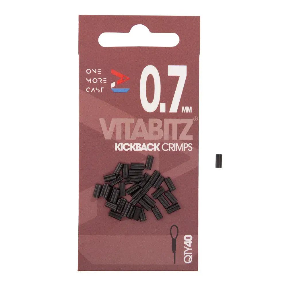Crimps OMC Vitabitz 0,7 mm - Tienda Carpfishing