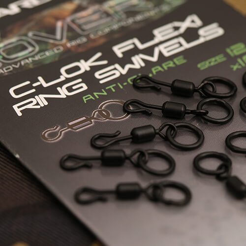 Enganche rápido con anilla Gardner C - Lok Flexi 12 - Tienda Carpfishing