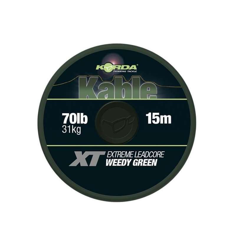 Leadcore Korda Kable Verde 70 lb / 15 m - Tienda Carpfishing