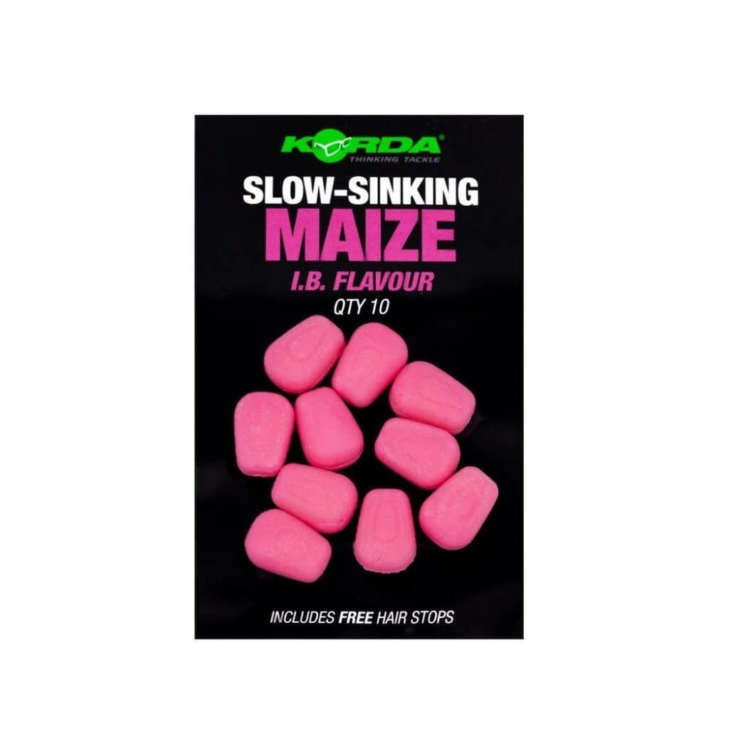 Maíz Slow Sinking Korda I.B. Flavour Rosa - Tienda Carpfishing