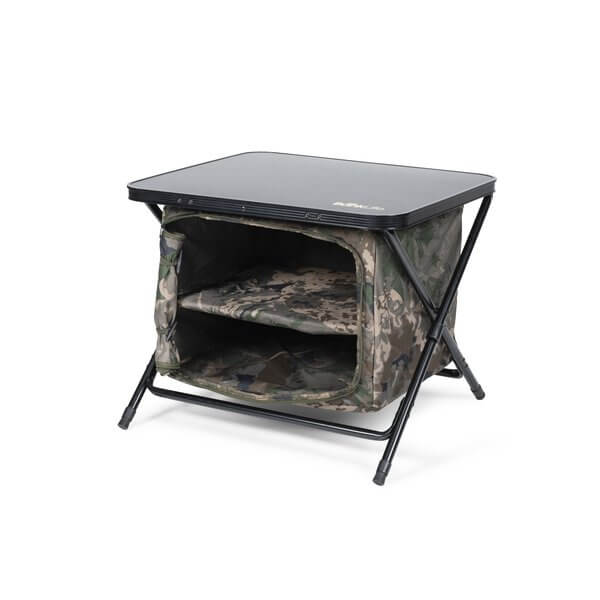 Mesa – Armario Nash Bedside Station Camo L - Tienda Carpfishing