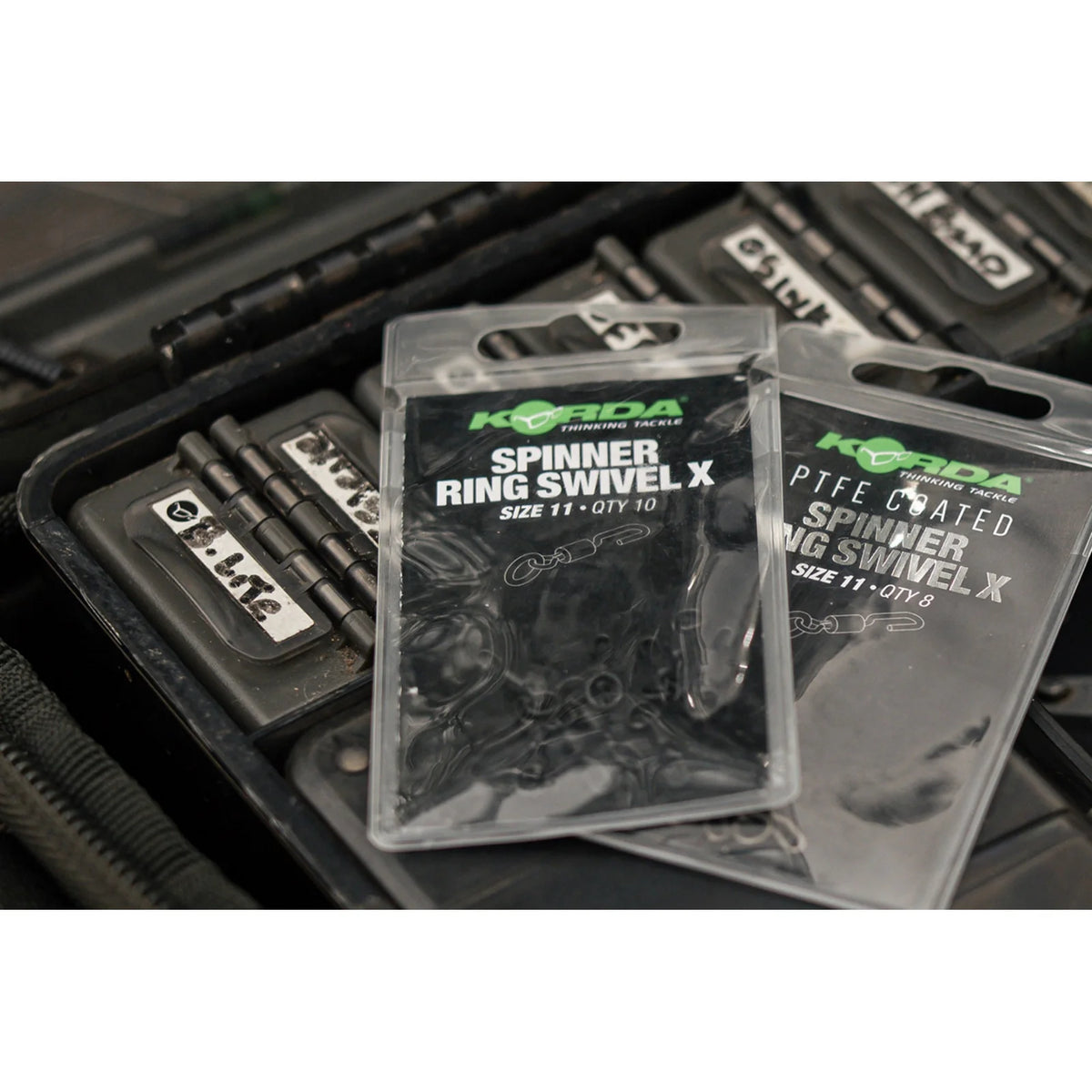 Material de montaje Korda Spinner Ring Swivel X | Size 11