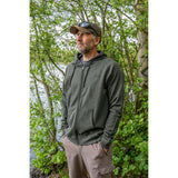 Sudadera Avid Carp Bearing Zip (Green)