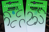 Anzuelos Korda Essentials Krank X Barbed