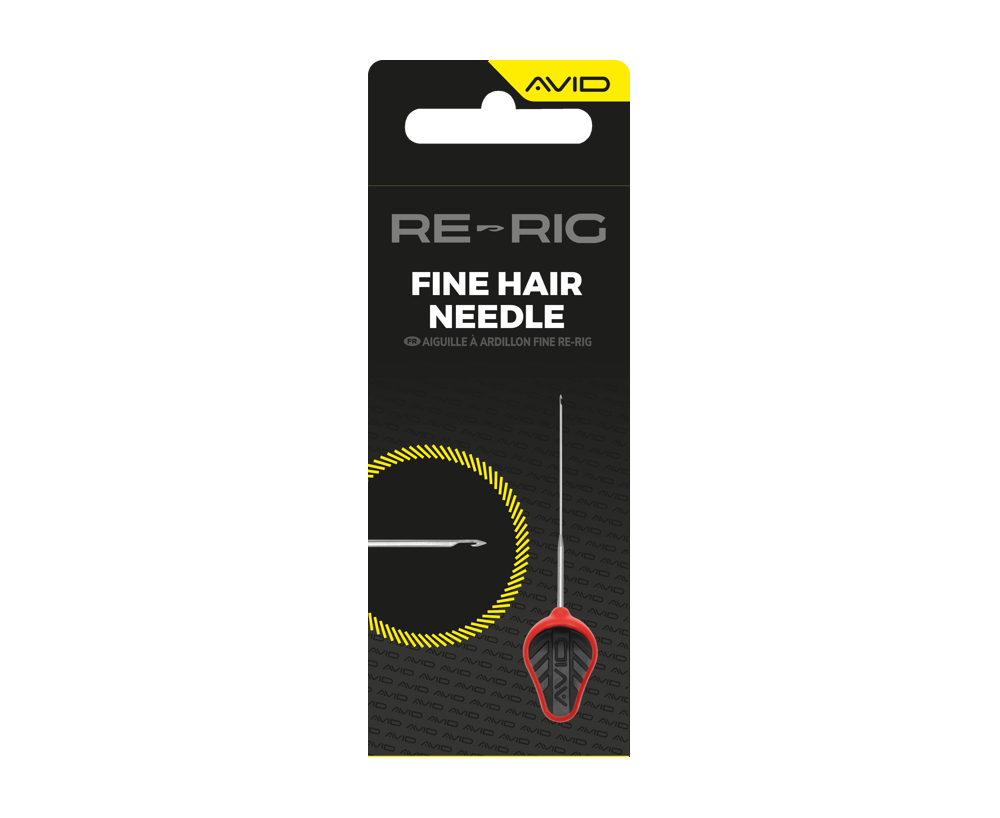Igła Avid Carp Fine Hair Re-Rig Red
