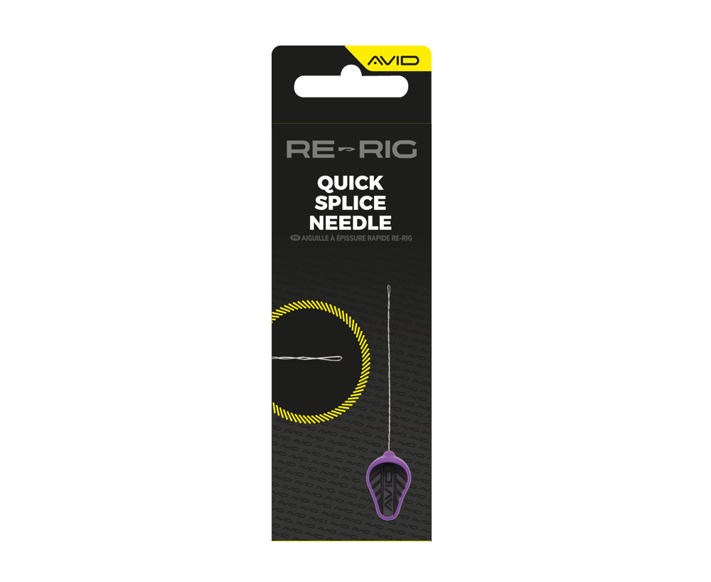 Igła Avid Carp Quick-Splice Re-Rig Purple