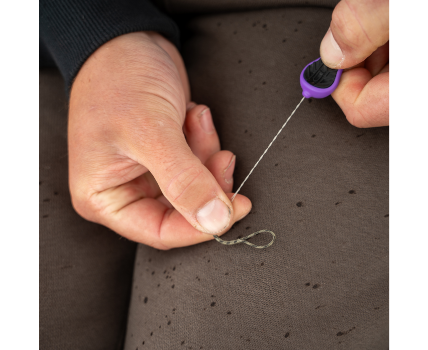 Igła Avid Carp Quick-Splice Re-Rig Purple