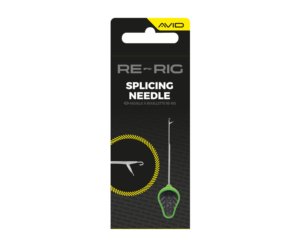 Igła Avid Carp Splicing Re-Rig Green