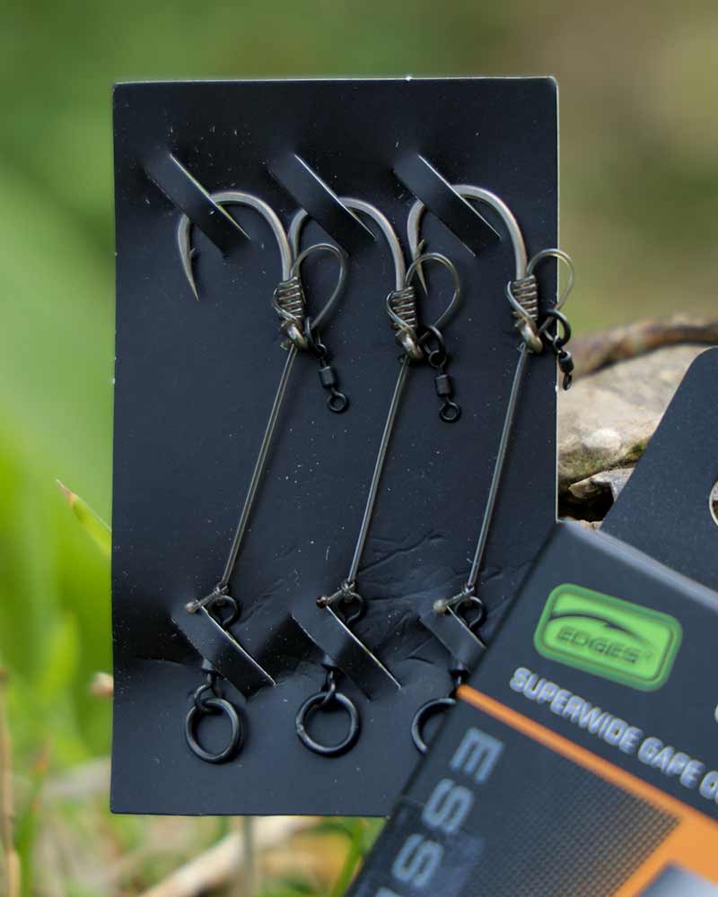 Haki zamontowany Fox Edges Chod Rig